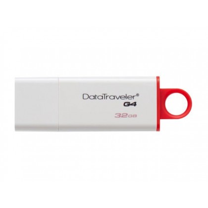 KINGSTON 32GB DataTraveler G4 USB 3.1 / 3.0 / 2.0 Flash Drive DTIG4/32GBFR